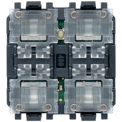 Linea - home automation control 4 buttons 2M