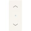 White Linea - double button with Quid arrows