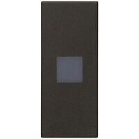 Linea negra - lámpara con difusor neutro