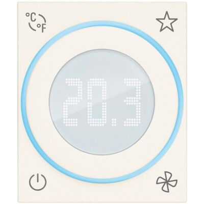 White Line - 2M home automation wheel thermostat