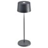 Zafferano LD1850N3 - Lampe de table Olivia Pro gris foncé