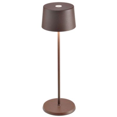 Zafferano LD1850R3 - Lampe de table Olivia Pro en corten