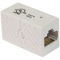Fanton 23748 - Acoplador RJ45 Cat.6 blanco