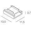 Novalux 100967.99 - Connecteur de bande LED 2Strip