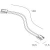 Novalux 100970.99 - connecteur commun pour bande LED avec câble