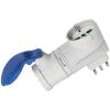 Fanton 73010 - adaptador con enchufe italiano DUPLEX 16A