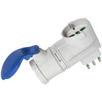Fanton 73010 - adaptador con enchufe italiano DUPLEX 16A