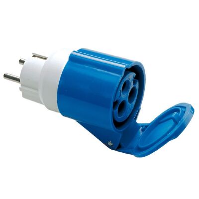 Fanton 73001 - adapter with 16A French/German plug
