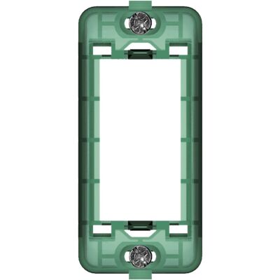 Plana - Soporte 1 plaza con tornillos para panel