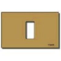 Vimar 08635.BR 8000 - 1 place bronze anodized aluminum plate