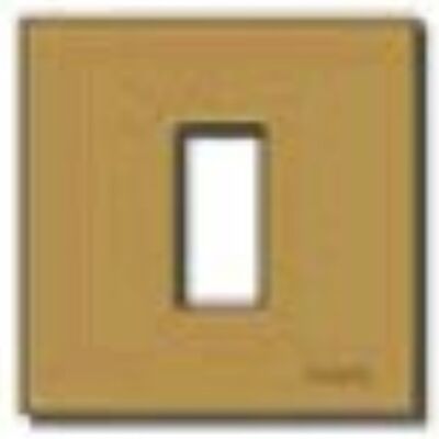 Vimar 08605.BR 8000 - 1-place bronze snap-on aluminum plate