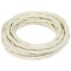Fanton 93828 - cavo a treccia in seta avorio 3G1.50