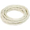 Fanton 93828 - ivory silk braid cable 3G1.50 - 100m