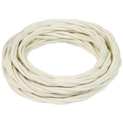 Fanton 93828 - cable trenzado seda marfil 3G1.50