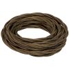 Fanton 93867 - cable trenzado seda marrón 3G1.00 - 100m
