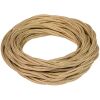 Fanton 93845 - 3G0.50 gold silk braid cable - 100m