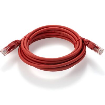Fanton 23543RO - cable de red UTP cat6 3m rojo