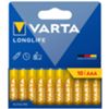 Varta 04103101461 - batteria alcalina ministilo AAA - blister 10 pezzi