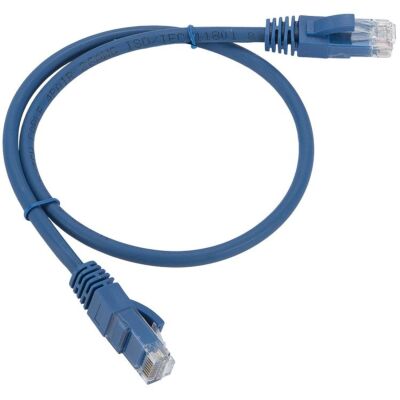 Fanton 23540BL - câble réseau cat6 U/UTP 0,5m bleu