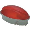 Fanton 62723 - plafoniera ovale 60W E27 rosso