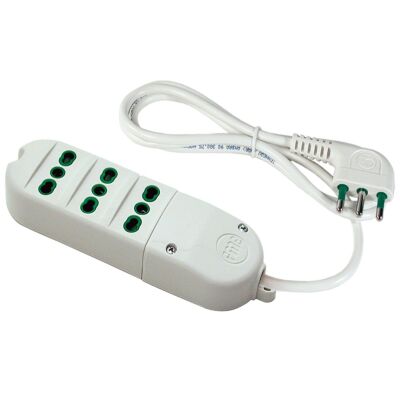 Fanton 41010 - multi-socket with 3 P40 sockets and S17 plug white