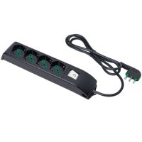 Fanton 410101 - multi-socket with 4 P40 sockets and S17 plug black