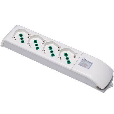 Fanton 410120 - P40 4-socket power strip without white cable