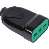 Fanton 81001 - Toma bypass BICO, negra