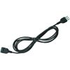 Fanton 92121 - extensión lineal 3m 3G1 negro