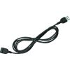 Fanton 92181 - extensión lineal 5m 3G0.75 negro