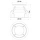 Mareco 5140181G – DRACMA 140 recessed ground spotlight