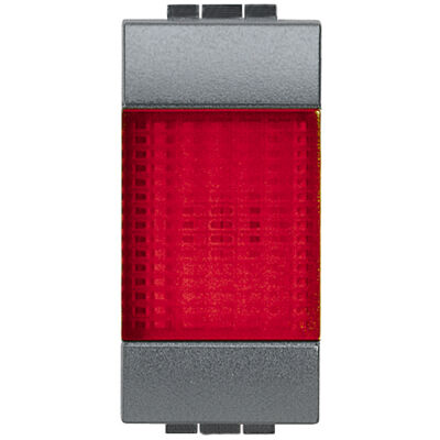BTicino L4371R - lampholder red pil.light