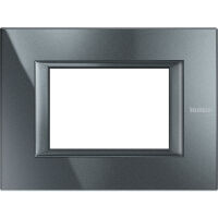 Axolute - 3-mod cover plate anthracite
