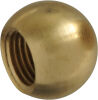 Embout boule en laiton 16 mm pour lustres