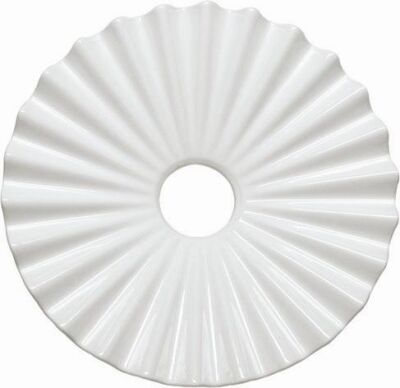 Porcelain folding plate Ø40