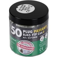 Fanton 23729PB - kit de 50 fiches FTP RJ45 Cat.6
