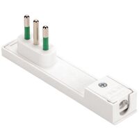 Fanton 80080 - enchufe CLOCK pequeño blanco