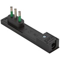 Fanton 80081 - enchufe CLOCK pequeño negro