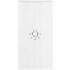 Arke White - axial button light symbol