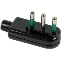 Fanton 80041 - enchufe cuadrado negro grande