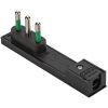 Fanton 80091 - large black plug CLOCK