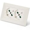 Fanton 42100 - 3-module power strip OPERA/PLA white