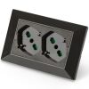 Fanton 42101 - 3-module power strip OPERA/PLA black