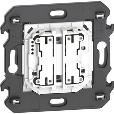 BTicino K4003DCW living Now – control de luz doble inalámbrico