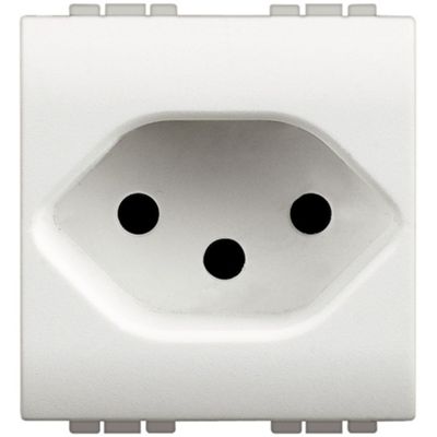 LivingLight Bianco - presa svizzera tipo 13