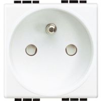 LivingLight White - French/Belgian socket