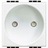 LivingLight Bianco - presa francese