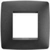 Gewiss GW16122VN Chorus - 2-module satin black plate