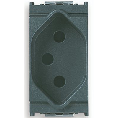 Idea Grigio - presa svizzera tipo 13