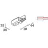 Side 990251 - tête d'alimentation droite SITRACK blanche